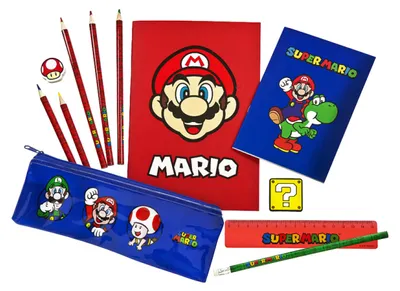 Obrázok produktu pre Mega sada školních potřeb Super Mario