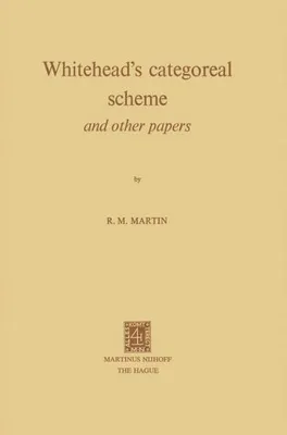 Zdjęcie produktu dla Whitehead's Categoreal Scheme and Other Papers