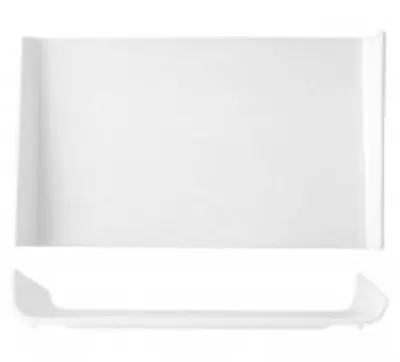 Immagine prodotto di H&H Piatto Rettangolare In Porcellana, 35X21 Cm, Bianco