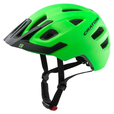 Image de Casque pour enfants Cratoni Maxster Pro vert citron/noir mat