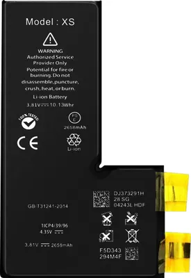 Zdjęcie produktu dla Bateria bez BMS dla Apple iPhone XS Pojemność 2658 mAh