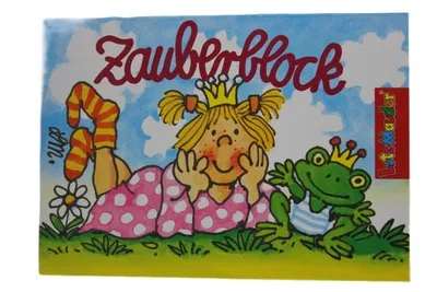 Produktbild von Lutz Mauder - 18593 - Zauberblock, Prinzessin, DIN A7, 24 Blatt