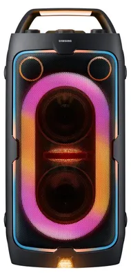 Produktbild von Samsung Sound Tower MX-ST40F (2025), 2.0 Kanäle, 160 W, Kabellos, Party Lautsprecher, Schwarz, IPX4