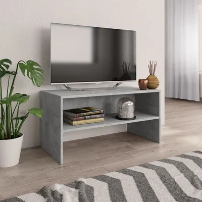 Produktbild von The Living Store TV-Schrank Betongrau 80x40x40 cm Holzwerkstoff