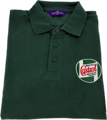 Obrázek produktu pro Polo tričko Castrol, kolekce Classic, zelená barva, velikost M (48)