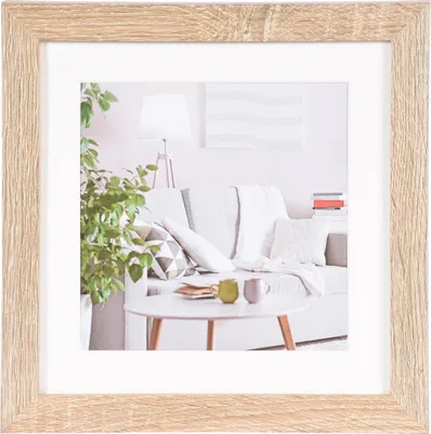 Produktbild von Henzo MODERN Rahmen braun 20x20 Holz inkl. Passepartout  8105406