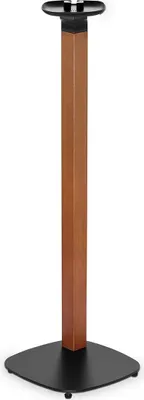 Produktbild von Nedis Lautsprecherhalter - Kompatibel mit: Sonos One SL / Sonos One / Sonos PLAY:1 - Ständer - 10 kg - Fest - Holz / Metall - Braun / Schwarz