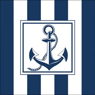 Immagine prodotto di Tovaglioli 33x33 cm - Anchor blue