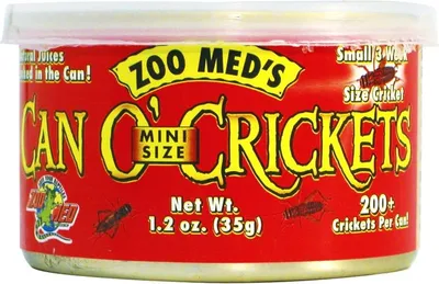 Zdjęcie produktu dla Zoomed Can O' Crickets Small - pokarm w puszcze świerszcze małe zoomed