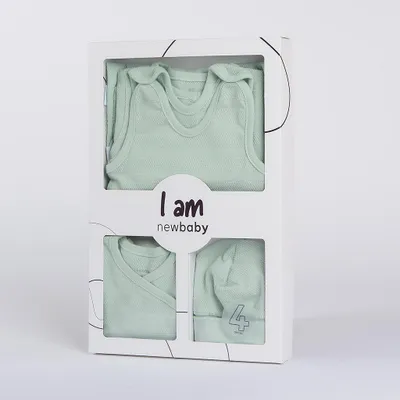 Produktbild von 4-teiliges Umstandsset New Baby I AM mint, Gr. 62 (3-6m)