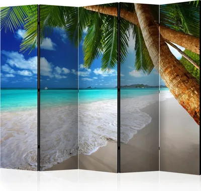 Zdjęcie produktu dla Parawan akustyczny Pejzaże 225x172 cm 5-częściowy szary