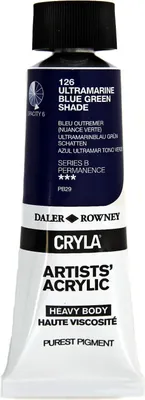 Zdjęcie produktu dla Daler Rowney Cryla Artists’ Farba akrylowa Ultramarine Blue Green 75 ml 1 szt.