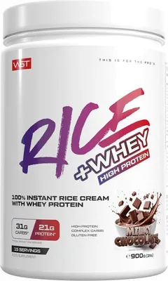 Produktbild von VAST Rice + Whey (900g) Milk Chocolate - Funktionelle Lebensmittel - Eiweißhaltige Lebensmittel