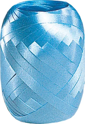 Produktbild von SUSY CARD Ringelband Eiknäuel glatt 5 mm x 20 m hellblau