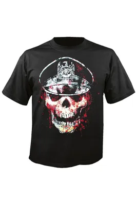 Produktbild von Slayer Skull Hat Black XL T-Shirt