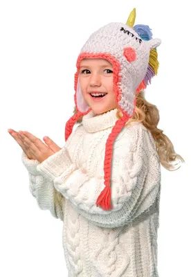 Produktbild von Kinder Wintermütze mit Dinosaurier-Motiv, warm, für 1-2 Jahre, mehrfarbig