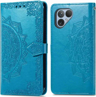 Zdjęcie produktu dla imoshion Mandala Bookcase voor de Fairphone 5 - Turquoise