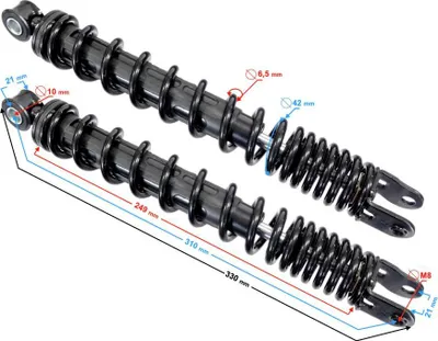 Obrázek produktu pro Scalpel 50 zadní tlumič