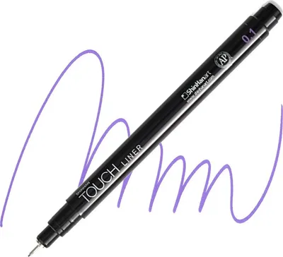 Produktbild von Technischer Eyeliner TOUCH, violett, 0,1 mm