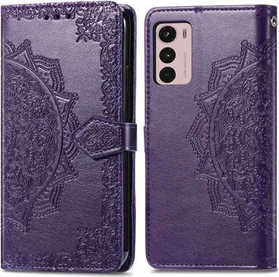 Produktbild von imoshion Mandala Klapphülle Motorola Moto G42 - Violett