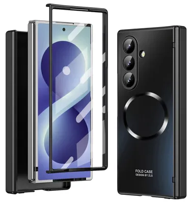 Obrázok produktu pre Puzdro na mobil, flipové puzdro + ochranné sklo H9 pre Samsung Galaxy Z Fold8 Ultra 5G, čierna farba