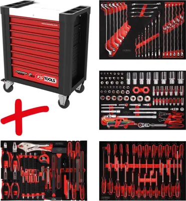 Produktbild von KS Tools Performanceplus Werkstattwagen-Satz P10