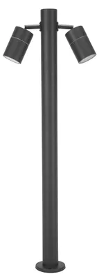 Image de Lampadaire d'extérieur LEDS C4 Pixa - Noir