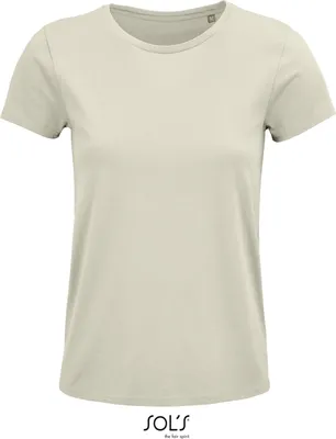 Image de SOLs 03581 | T-shirt femme, Crusader Women T-Shirt, Jersey 150 - Couleur : Natural - Taille : XL