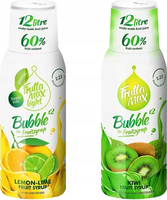 Obrázek produktu pro Sirupy Fruttamax Lemon Lime Light Kiwi , 500 ml, 2 kusy