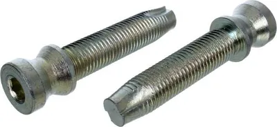Produktbild von NAJDER Schrauben für Einseitige Türgriffe M11 x 45mm - Selbstschneidend - 2 Stücke - für Türgriffe aus Edelstahl - Handgriff-Befestigungssatz - Türgriff-Montageset