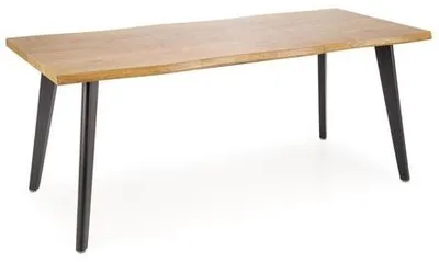 Produktbild von Halmar DICKSON 2  rozkládací 150-210/90 cm deska - přírodní nohy - černá (2p=1szt) (2 Karton)