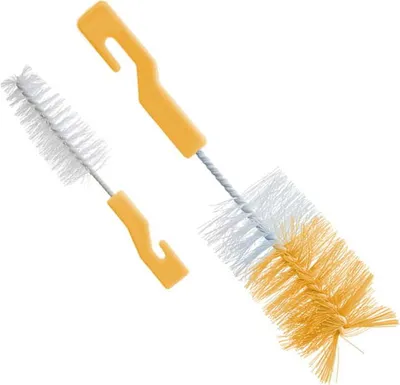 Image de Brosse pour biberon et tétine Orange / Bocioland