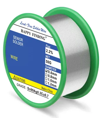 Productafbeelding van Soldeertin - Loodvrij - Sn99 Ag0,3 Cu0,7 - 0,6 mm - 50 g