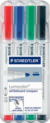Produktbild von STAEDTLER Lumocolor Whiteboard Marker 4er Set