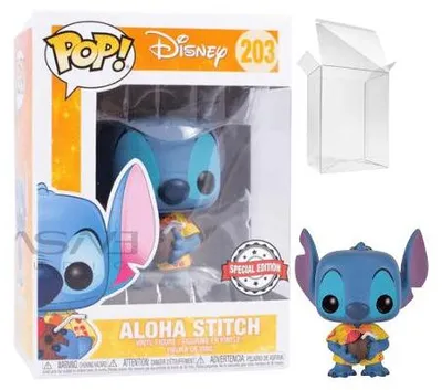 Produktbild von Funko Pop! Disney Lilo & Stitch - Aloha Stitch #203 Special Edition Exclusive
