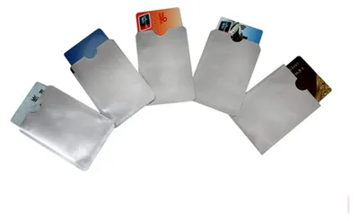 Produktbild von RFID-blockierender Kartenhalter, Visitenkartenetui, wasserdicht, Diebstahlschutz, 10 Stück