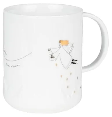 Obrázok produktu pre Porcelánová šálka s motívom anjelov