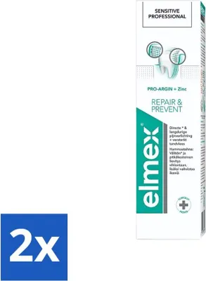 Image de Elmex dentifrice Sensitive Professional soin des gencives 75 ml - paquet avantage - 2 pièces