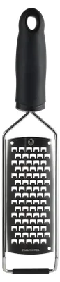 Produktbild von MasterChef Käsereibe, Küchenreibe, Reibe für Gemüse, Kartoffelreibe, Apfelreibe, Handreibe Grater mit Rassiermesserscharfe Edelstahlklinge Grob und Ergonomisch Rutschfester Griff, Spülmaschinenfest