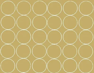 Obrázok produktu pre Kruhové nálepky, priemer 7 cm, 30 kusov, lesklé zlaté