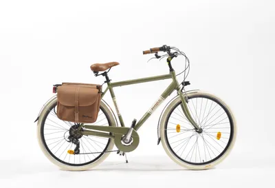 Produktbild von Cityfahrrad 28 Zoll 605 Aluminium Man Grün