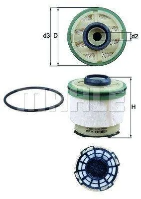 Obrázok produktu pre Palivový filter KNECHT KX 385D