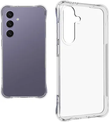 Produktbild von TPU Hülle Clear Armor Soft Case für Samsung Galaxy S24 FE 5G - transparent