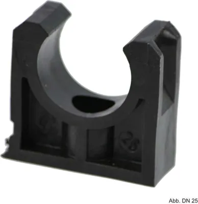 Immagine prodotto di Morsetto per tubi in PP, 20 mm, nero
