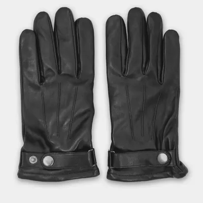Immagine prodotto di Guanti da uomo Artur, taglia 8.5, neri, unisex, in pelle