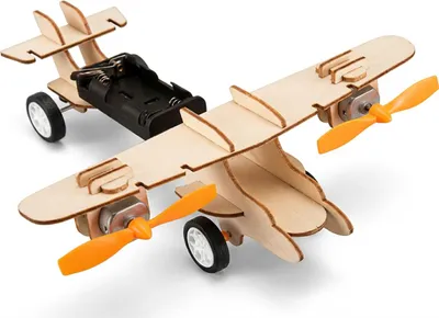 Produktbild von Flugzeug-Bausatz für den Modellbau, ein komplettes Set zum Bau eines Flugzeugmodells