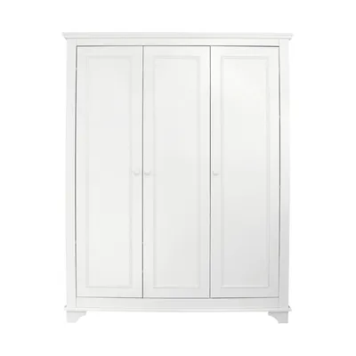 Produktbild von Bopita 15611011, Weiß, Mitteldichte Faserplatte (MDF), 3 Tür(en), 1600 mm, 630 mm, 2000 mm