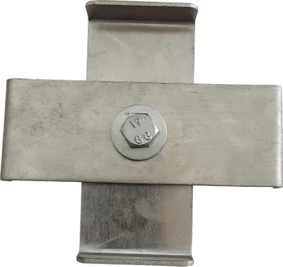 Produktbild von Klammer für 10 x 10 cm, Aluminium