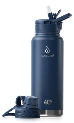 Obrázek produktu pro Termoska z nerezové oceli, 40 oz, tmavě modrá