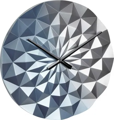 Produktbild von TFA 60.3063.06 DIAMOND Wanduhr blau-metallic